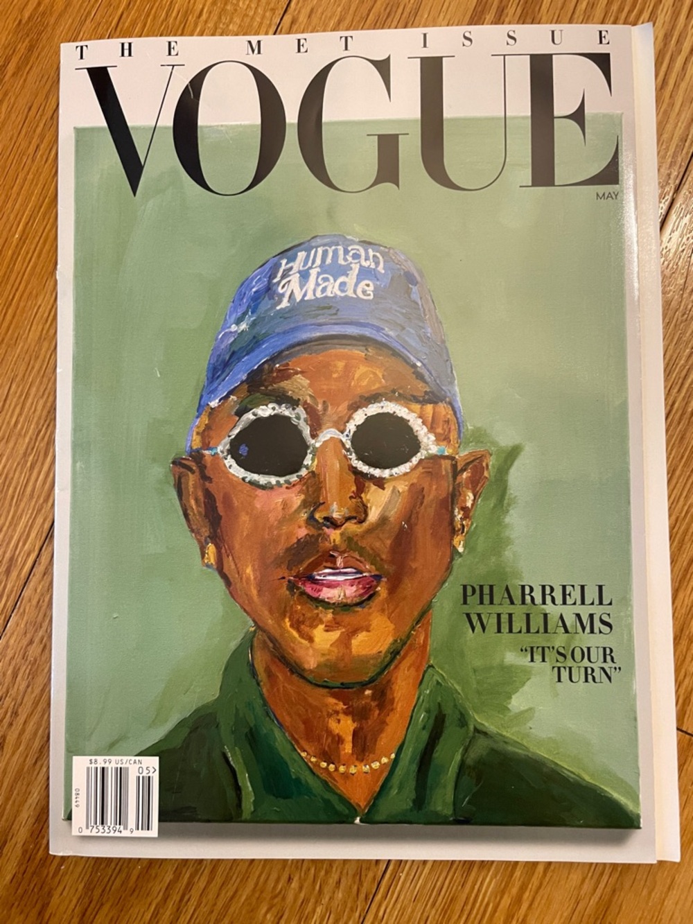 Vogue May 2025 The Met Gala Issue featuring Pharrell Williams